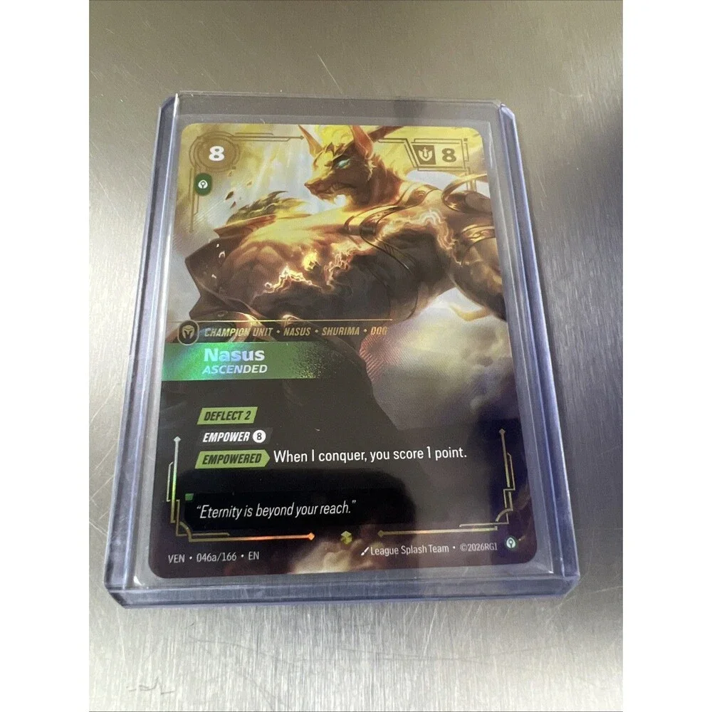 Nasus, Ascended (Alternate Art) 046A/166 Epic Vendetta Riftbound Near Mint Foil